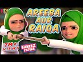 Raiqa Aur Areeba Ka Muqabla New Episode Kaneez Fatima New Cartoon 3D Animation Kidsland