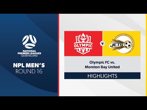 NPL Men's R16 - Olympic FC vs. Moreton Bay United Highlights