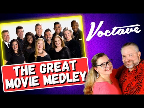 First Time Reaction to "The Great Movie Medley" by Voctave