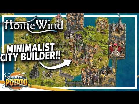 SUPER Minimalist City Builder!! - Home Wind - Chill Relaxing City Builder