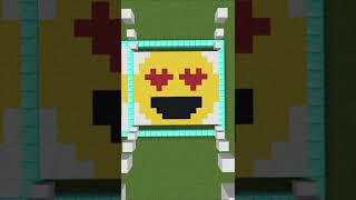 Minecraft satisfying emoji compilation #minecraft #satisfying