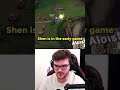 WIN LANE LEVEL 1 playing Shen 😎🤯