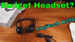 Need a Budget Headset? - The Logitech H390