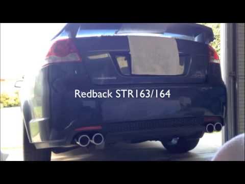 VE SS Commodore Exhaust - Redback Performance rear muffler great V8 sound!