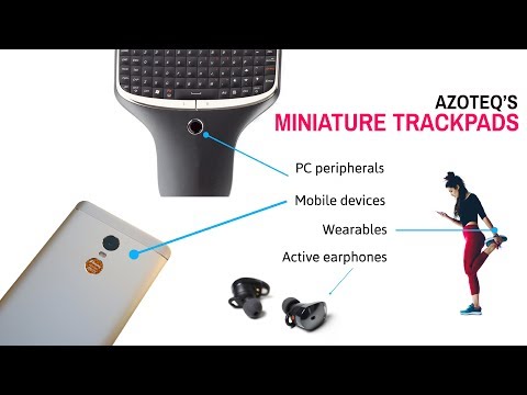 Azoteq’s miniature touchpad for wearables
