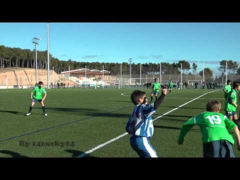 Fútbol 11 Infantiles  C.D. Lourdes B - C.A. Valtierrano día 22/01/12 clip 1/5