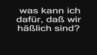 Rammstein - Schwarzes Glas (lyrics) HD