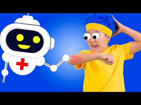 Robot Doctor with Mini DB | D Billions Kids Songs
