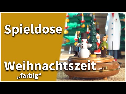 Spieldose Weihnachtszeit - Diesmal mit Farbe