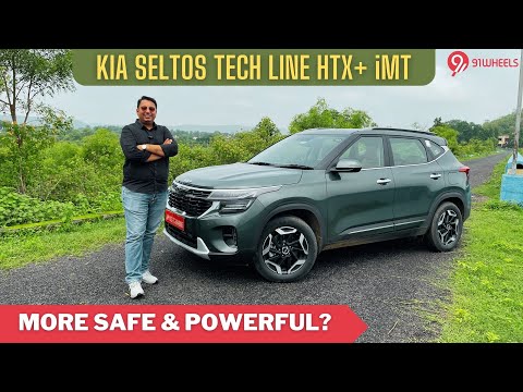 New KIA Seltos Tech Line HTX+ iMT facelift test drive review | 1.5-lt turbo-petrol engine tested