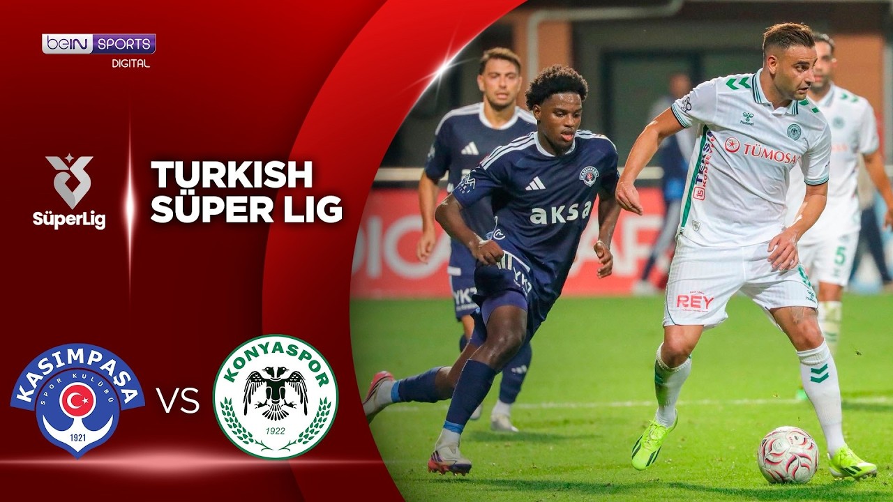 Kasımpaşa vs Konyaspor | HIGHLIGHTS Turkish Süper Lig  | 09/18/2026 | beIN SPORTS USA