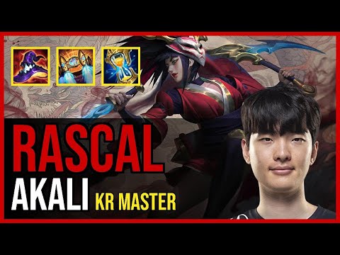 Rascal - AKALI vs. LUCIAN Top | KR Master