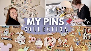 MY PIN COLLECTION & DISPLAY! 📍 new boards, Disney & travel favourites, pin trading & organisation! 🗺