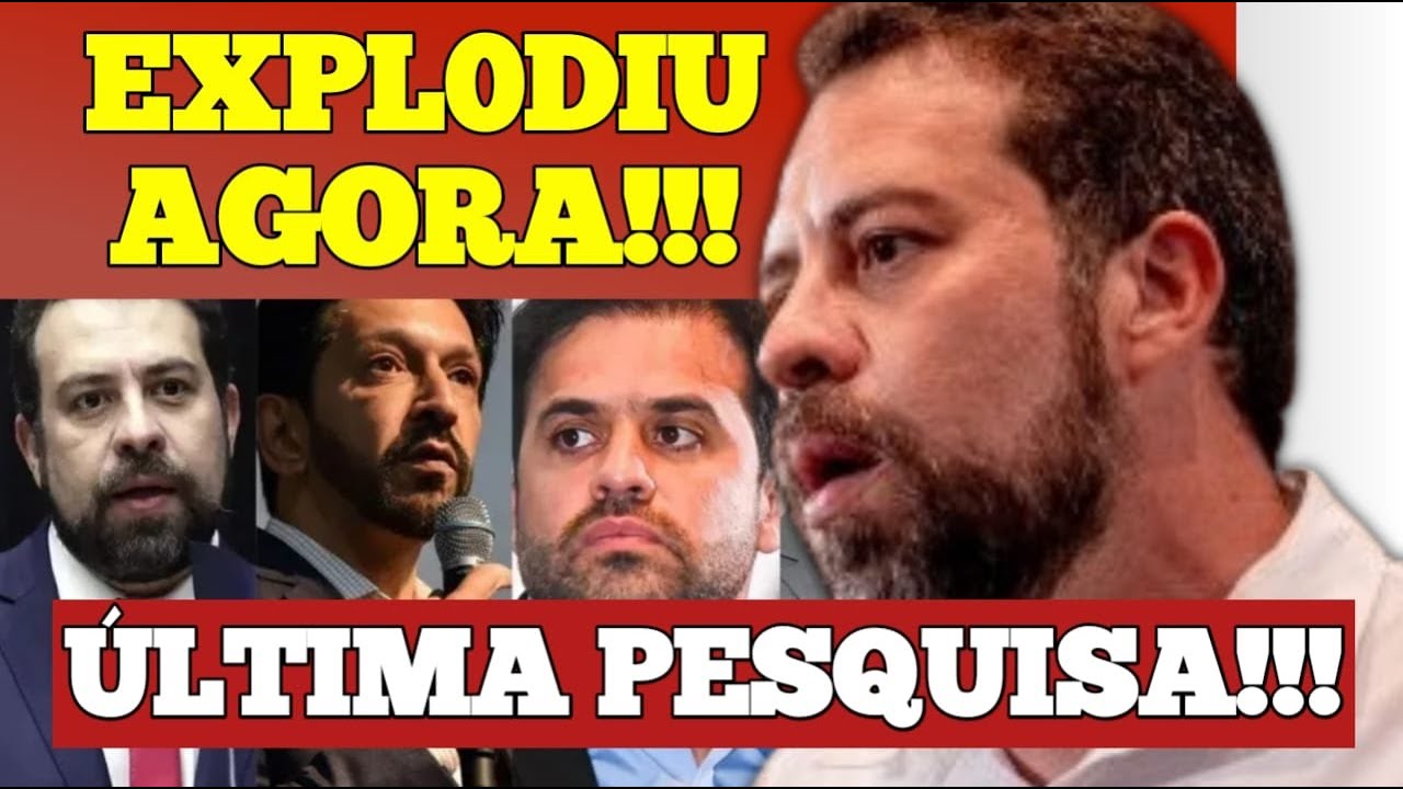 AO VIVO | ACABOU DE SAIR PESQUISA PARA PREFEITO DE SÃO PAULO!!!
