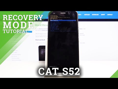 Recovery Mode in CAT S52 – How to Open & Use Recovery Features
