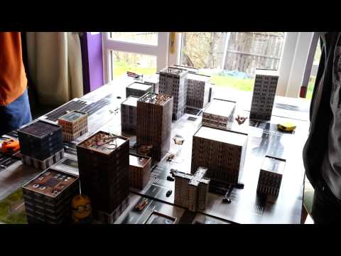 A Learning Battle Report for Dropzone Commander