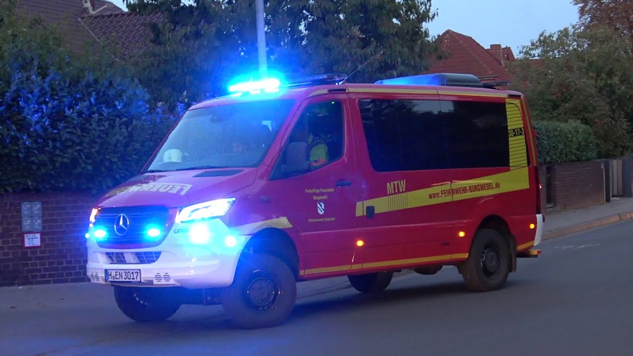 [XXL MTW] Einsatzfahrten verschiedener Freiwillige Feuerwehren zur Traditionsübung in Wettmar