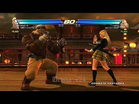 13_6 Jack 6 y Yoshimitsu vs Lili Rochefort y Kunimitsu Ryona - Tekken tag 2 ( Uchiha x24 ) Offline