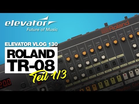 Roland TR-08 - Drum Machine - Test (Elevator Vlog 130 Teil 1 deutsch)