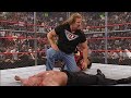 Mick Foley And Triple H Brawl Inside Hell In A Cell Before Bad Blood WWE Raw June 9 2003 HD