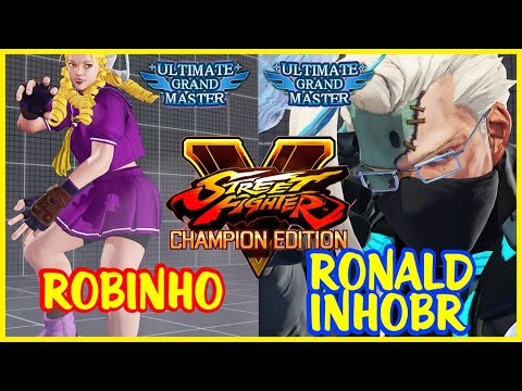 SFV CE ▶ 💫 Robinho (Karin) vs. RonaldinhoBR (Nash) 💫SF5💫 #StreetFighterV
