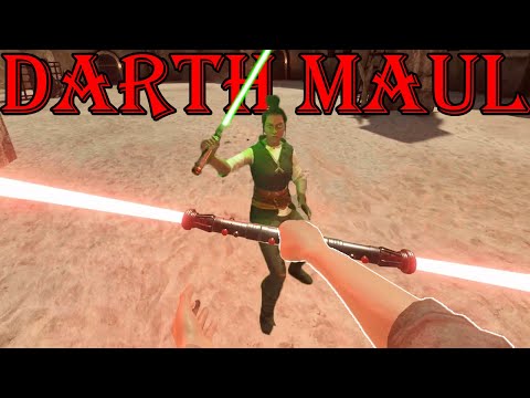 Darth Maul Lightsaber Combat | Cinematic VR Sith Boss Battles in Blade and Sorcery U12