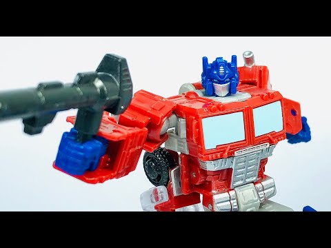 Transformers KINGDOM Core Optimus Prime Chefatron Review