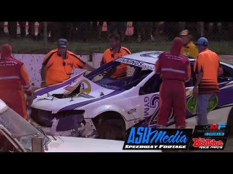 Production Sedans: Selina Jennings Rollover - Hamilton Speedway