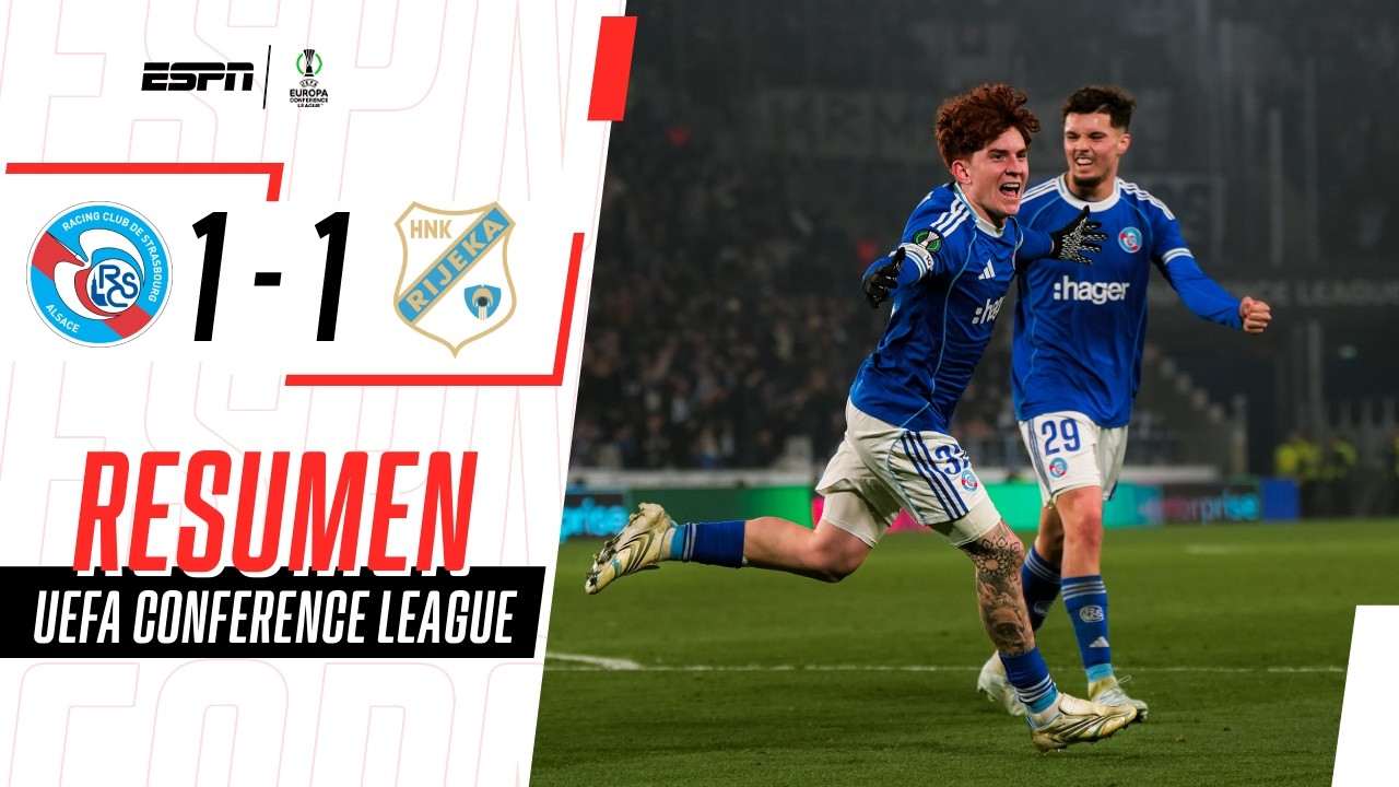 COLO BARCO LE DIO LA CLASIFICACIÓN A ESTRSABURGO EN LA CONFERENCE | Estrasburgo 1-1 Rijeka | RESUMEN