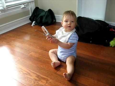 Baby Niko Learns to Crawl
