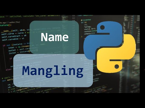 Learn Python Name Mangling