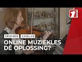 Online muziekles in verband met het coronavirus