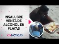 GRABAN INSALUBRE PREPARACIÓN De Bebidas Alcohólicas En Playa Hasta Probaban Los Mojitos