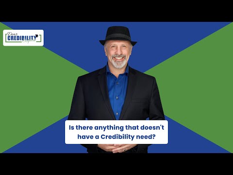 Is there anything that doesn't have a Credibility need? (DCE 047)