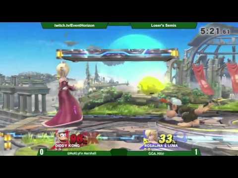 Construct 41- MuK.LyFe Marshall(Diddy) vs GGA.NiTe(RosaLuma) - Smash4 LSs