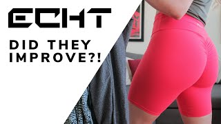 REVISITING ECHT APPAREL | Leggings and biker shorts | SUPER honest review and try-on on curvy body🍑