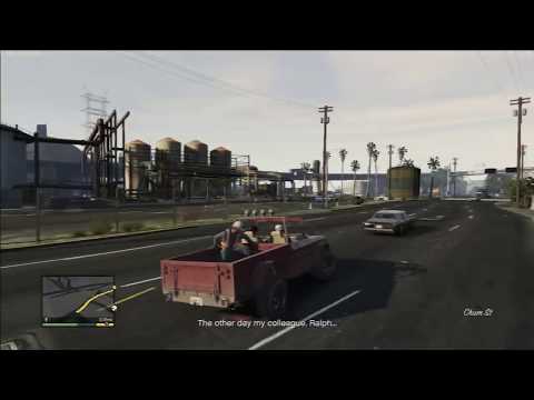 Grand Theft Auto V (GTA 5) Walkthrough Part 46: Scouting the Port 1/2 "PS3 Gameplay" (HD)