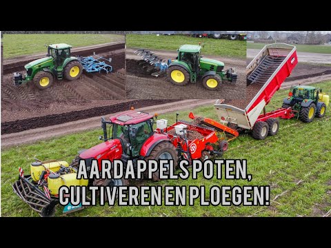 2 poot combinaties, ploegen en cultiveren op 1 stuk!