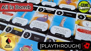 Playthrough | All is Bomb (The Game Crafter)