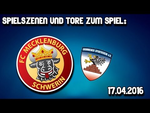 Spielszenen zum Spiel: FCM Schwerin - Grimmener SV