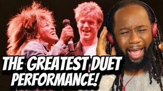 TINA TURNER AND BRYAN ADAMS Its only love Live Reaction - I thought they were gonna get married!
