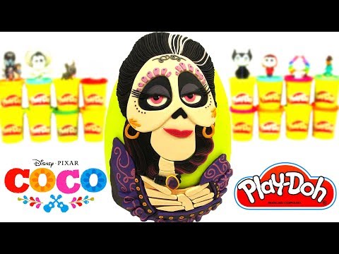 Huevo Sorpresa Gigante de Imelda de Coco de Play Doh