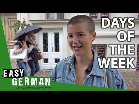 Days of the Week | Super Easy German (82)