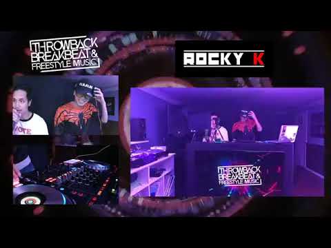 Dj Rocky K Dj Smooth T - Throwback Breakbeat Freestyle Duo Set 5.08.20