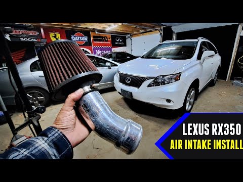 How To Install A Cold Air Intake On An RX350