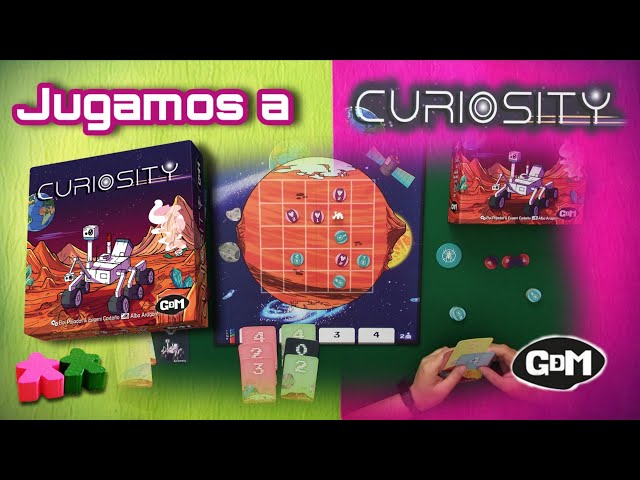 Vídeo relacionado con GDM - Curiosity - Juego de Mesa - Medium Strategy Game - De 2 a 4 Jugadores - A Partir de 10 años. 20 min.