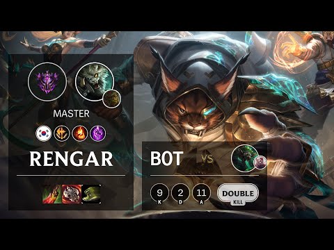 Rengar Bot vs Twitch - KR Master Patch 10.20