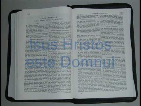 8   2 CORINTENI   Noul Testament   Biblia Audio Romana  Traducerea Dumitru Cornilescu
