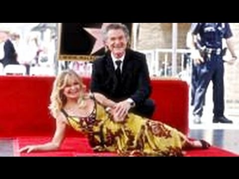 Goldie Hawn and Kurt Russell get Hollywood stars