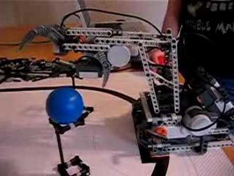 Lego Mindstorms RobotArm with touch sensor